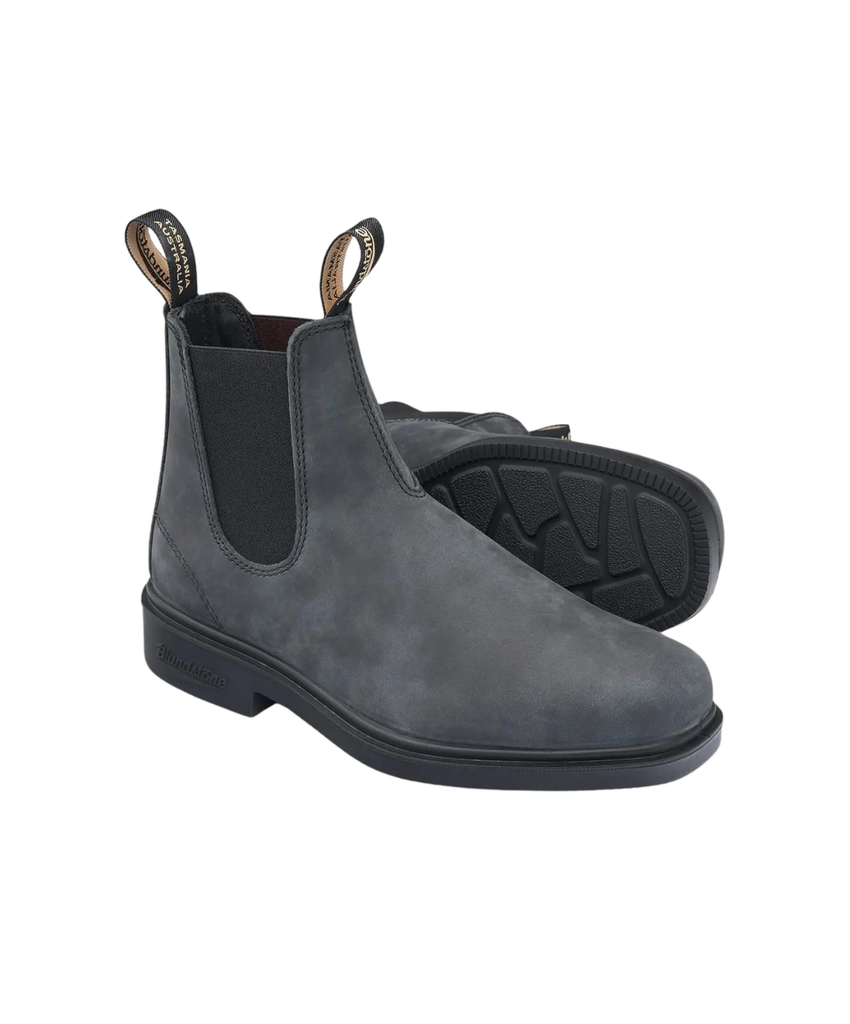 Rustic black chisel toe blundstone on sale