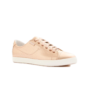 Frankie Nat III Rose Gold Punched Sneakers