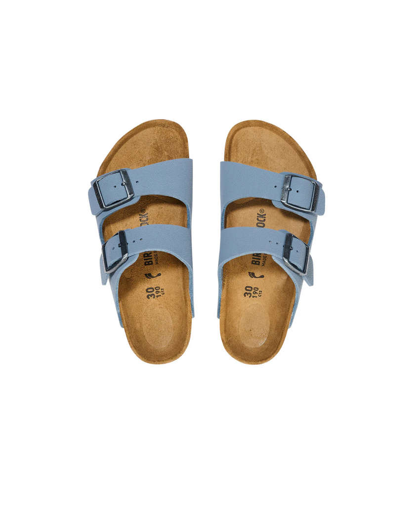 Birkenstock Kids Arizona BirkiBuc Elemental Blue Sandals – Bstore