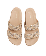 Frankie4 Malone Neutral Weave Slide