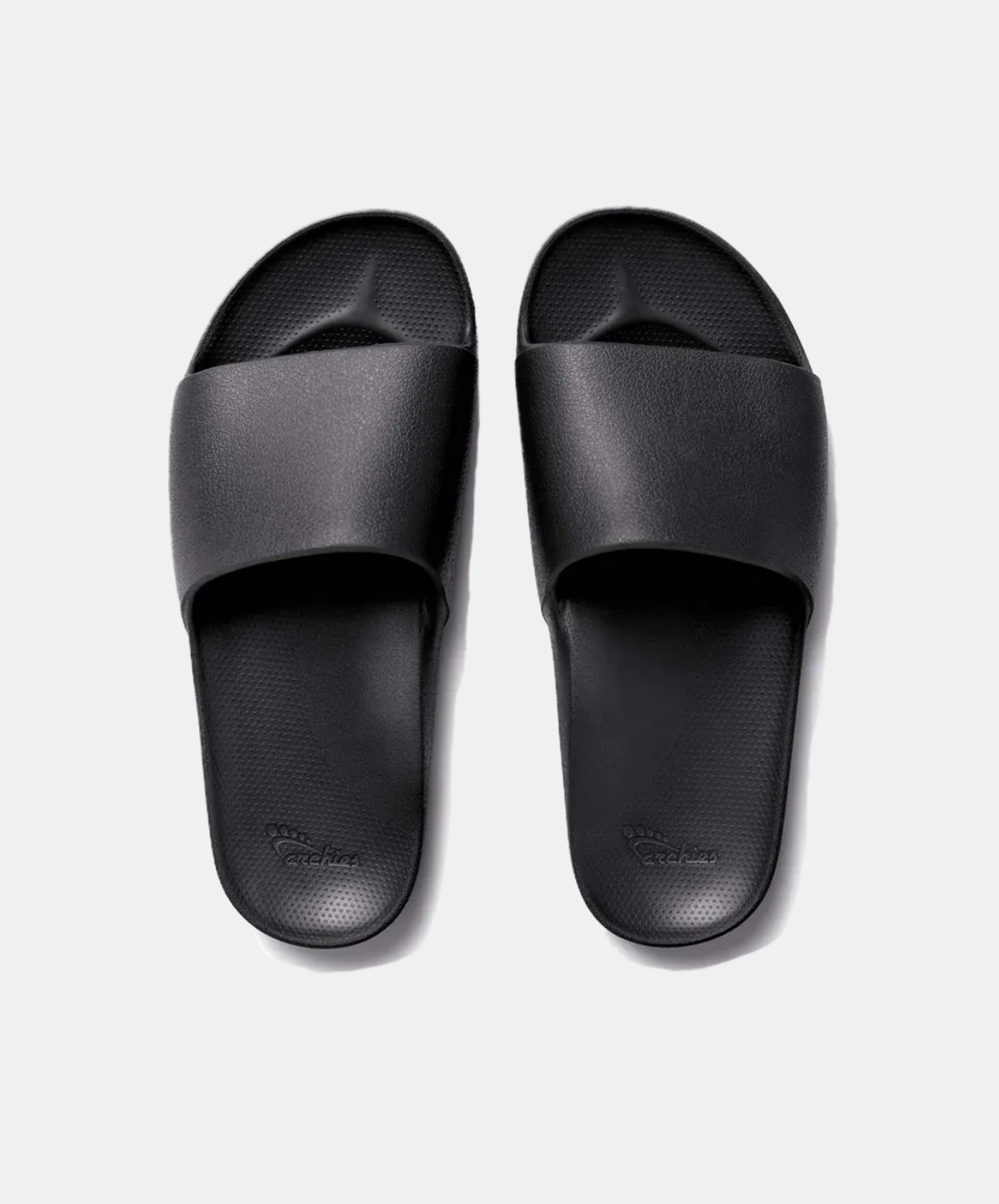 Archies Arch Support Slides Black – Bstore