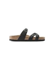 Birkenstock Franca Oiled Leather Black Sandals