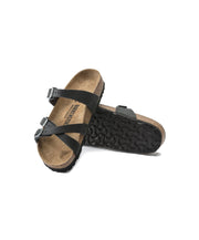 Birkenstock Franca Oiled Leather Black Sandals