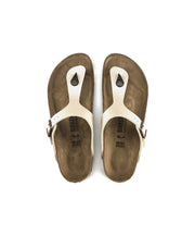 Birkenstock Gizeh Birko-Flor Graceful Pearl White Sandals