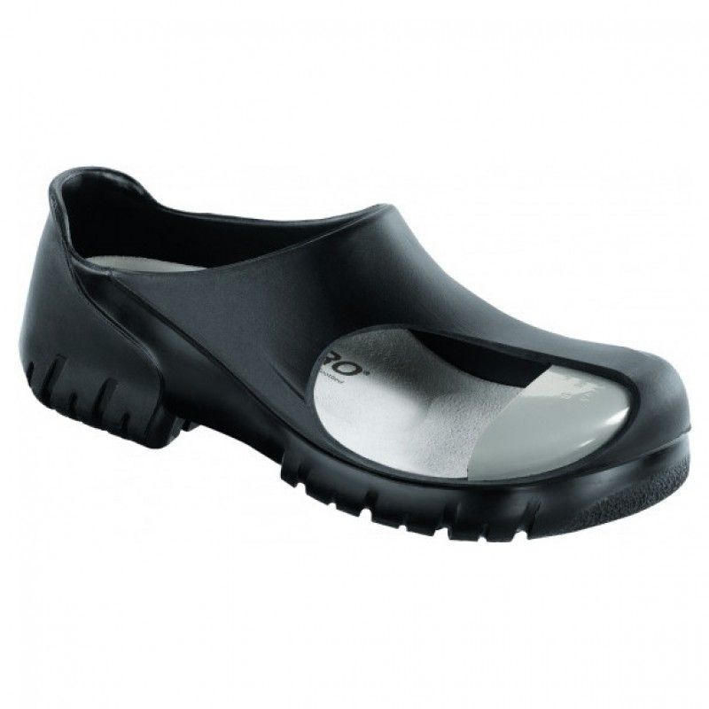 Birkenstock A640 Black Clogs with Steelcap Toe Free Shipping Bstore