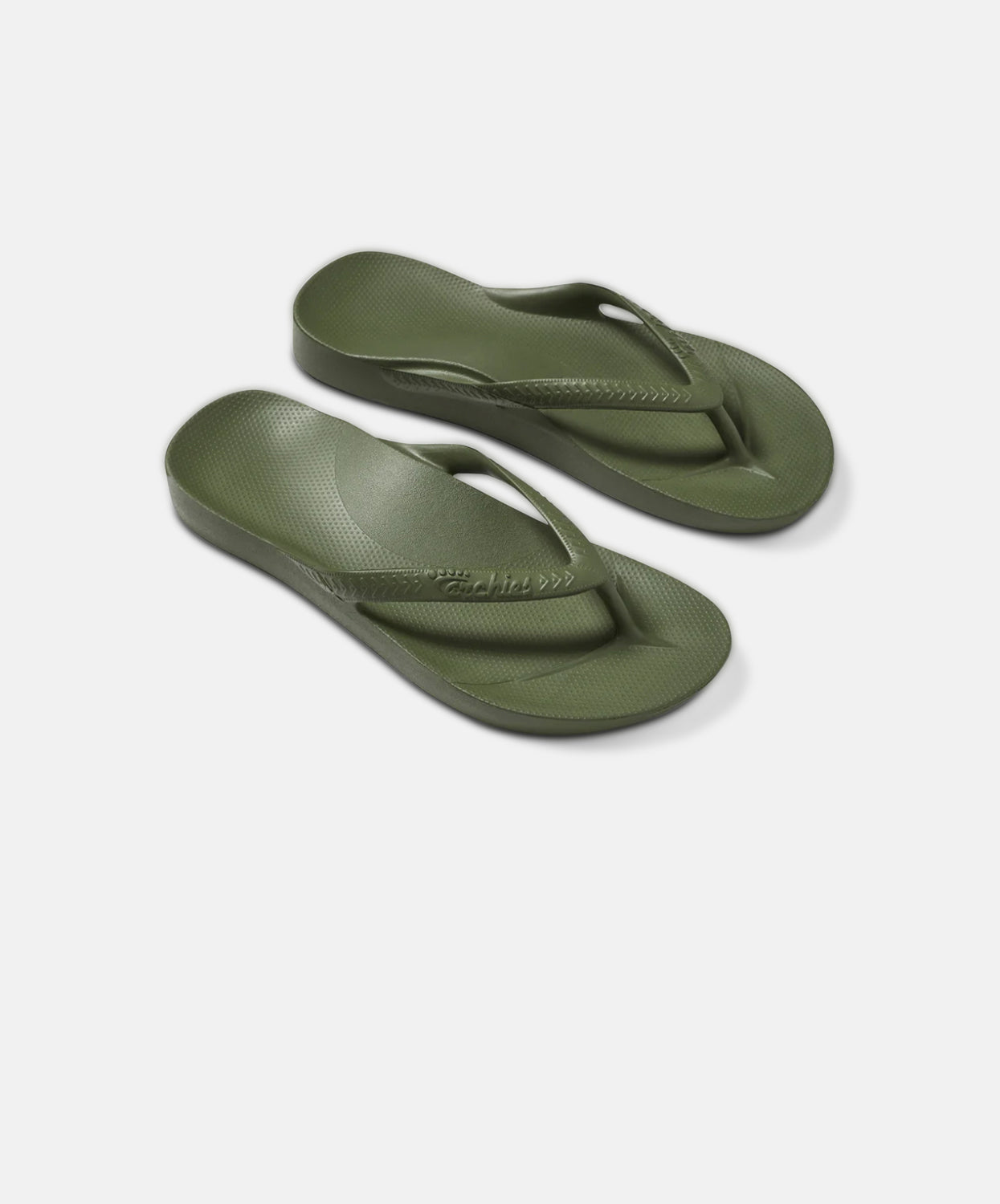 Archies Arch Support Khaki Thongs
