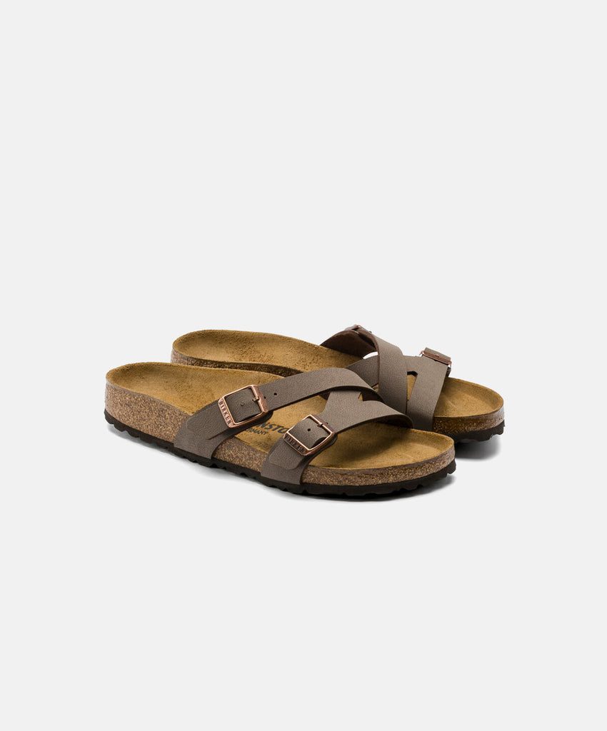 Birkenstock Yao BirkiBuc Mocca Sandals | Free Shipping – Bstore