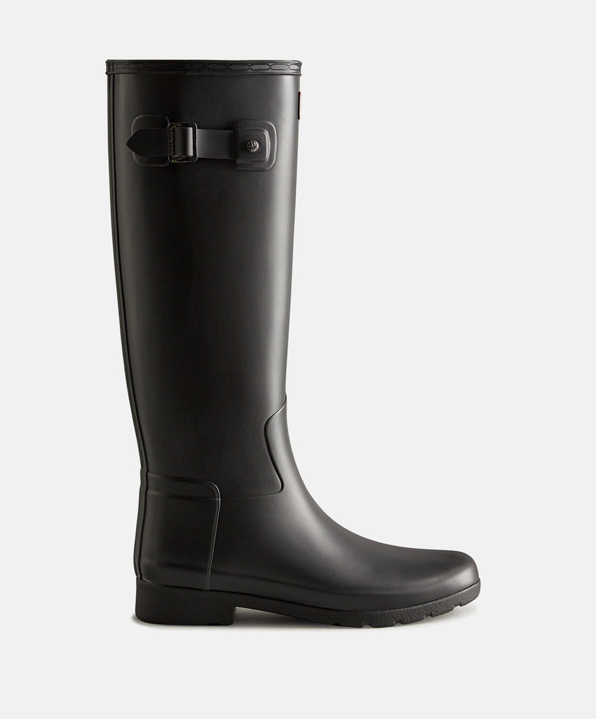 Hunter Womens Refined Tall Black Boots | Free Express Shipping Orders ...